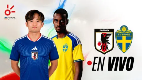 Japón vs Suecia en vivo el partido de la jornada 3 del Grupo F; goles y resultados Mundial 2026