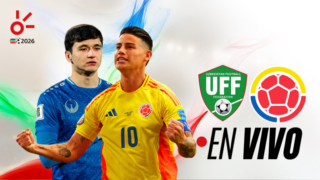 Uzbekistán vs Colombia en vivo el partido de la jornada 1 del Grupo K; goles y resultados Mundial 2026