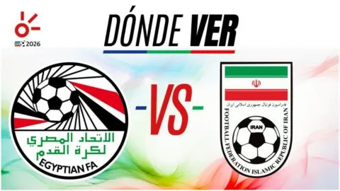 Egipto vs Irán en vivo: horario y dónde ver el partido del Mundial 2026; jornada 3, Grupo G