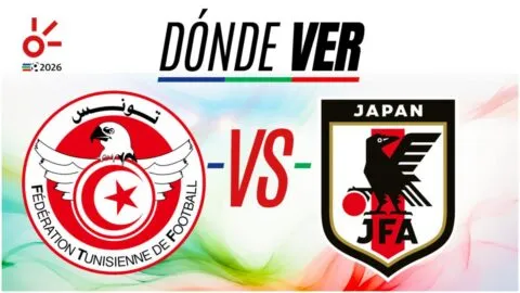 Túnez vs Japón en vivo: horario y dónde ver el partido del Mundial 2026; jornada 2, Grupo F