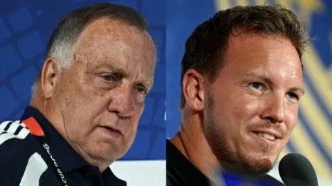 40 años de diferencia: el choque de generaciones entre Nagelsmann y Advocaat