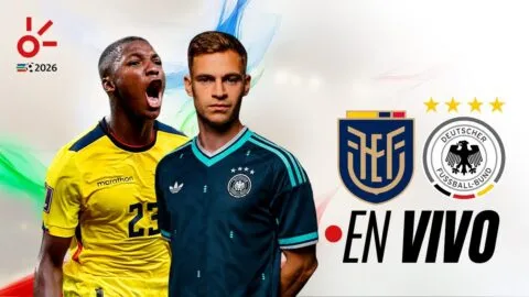 Ecuador vs Alemania en vivo el partido de la jornada 3 del Grupo E; goles y resultados Mundial 2026