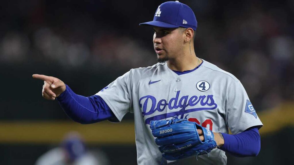 Edgardo Henriquez, pitcher de los Dodgers