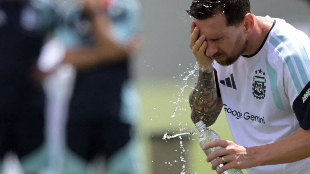 El clima para debut de Messi con Argentina
