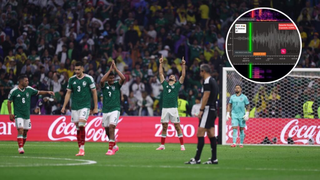 El Estadio Azteca tiembla con los goles de México ante Ecuador. Alejandra Suárez, Claro Sports