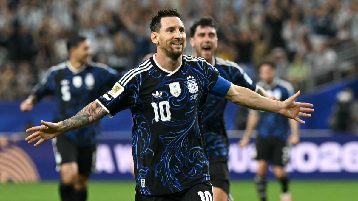 Messi vive el Mejor Mundial de su carrera en goles. Foto: Paul ELLIS / AFP
