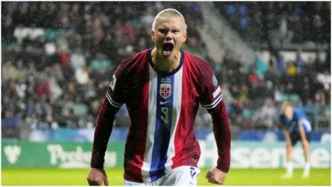 Erling Haaland prefiere el hockey al fútbol previo a su debut en el Mundial 2026