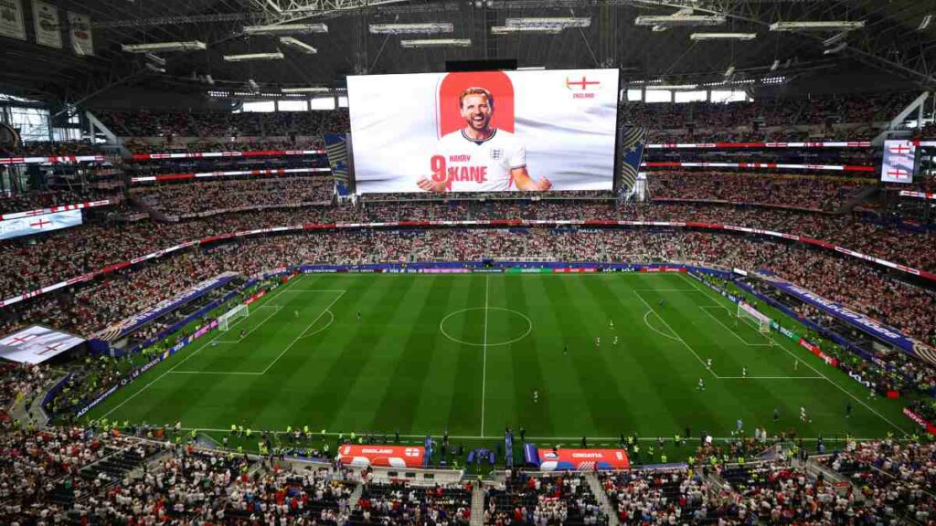 Así luce el Estadio Dallas previo al Inglaterra vs Croacia