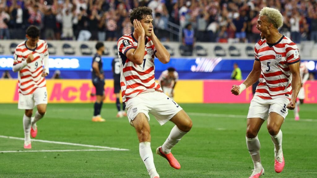 Estados Unidos vence 3-1 a Paraguay