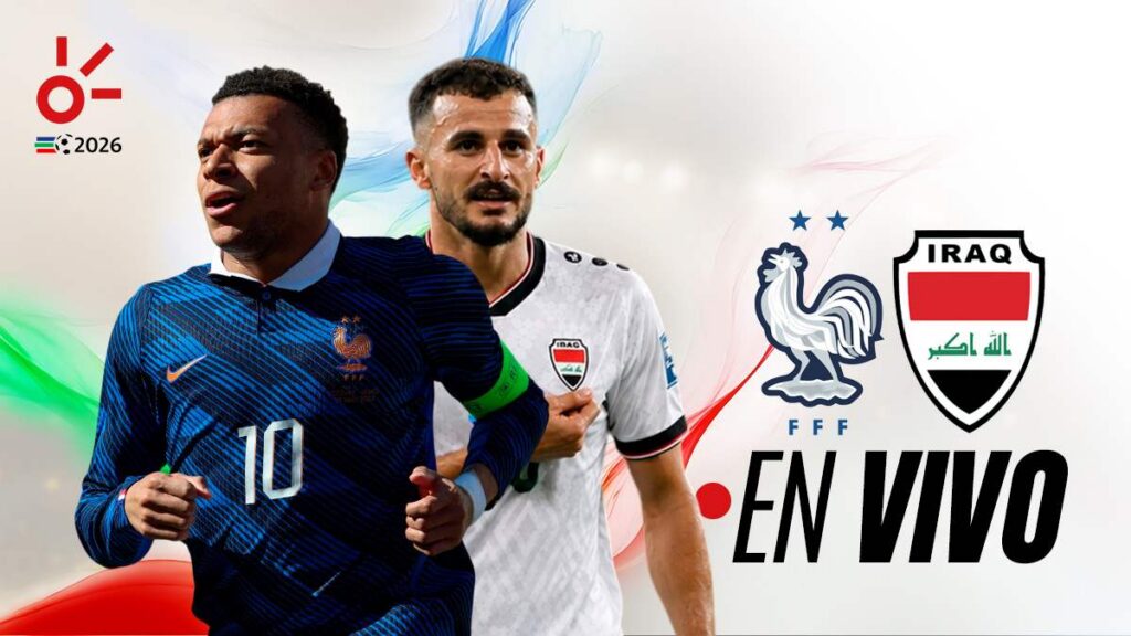 Francia vs Irak en vivo el Mundial hoy