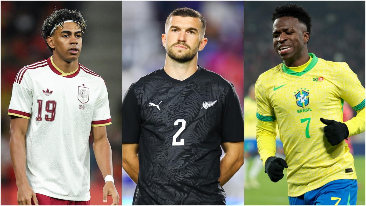 Lamine Yamal, Tim Payne y Vinicius darán de qué hablar en el Mundial. Fotos: AFP