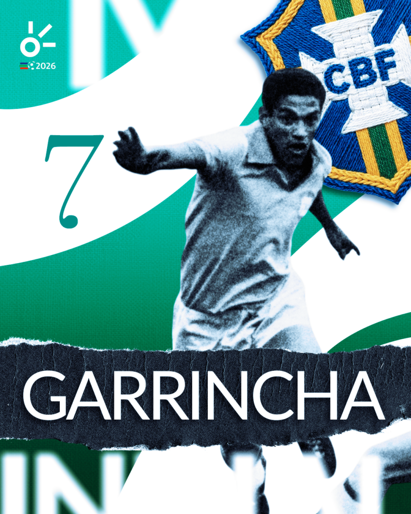 De Suecia 1958 a Chile 1962: la leyenda de Garrincha y su huella eterna en Brasil. Claro Sports