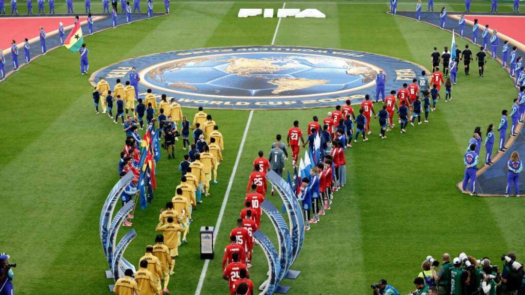 El protocolo previo al Panamá vs Ghana 