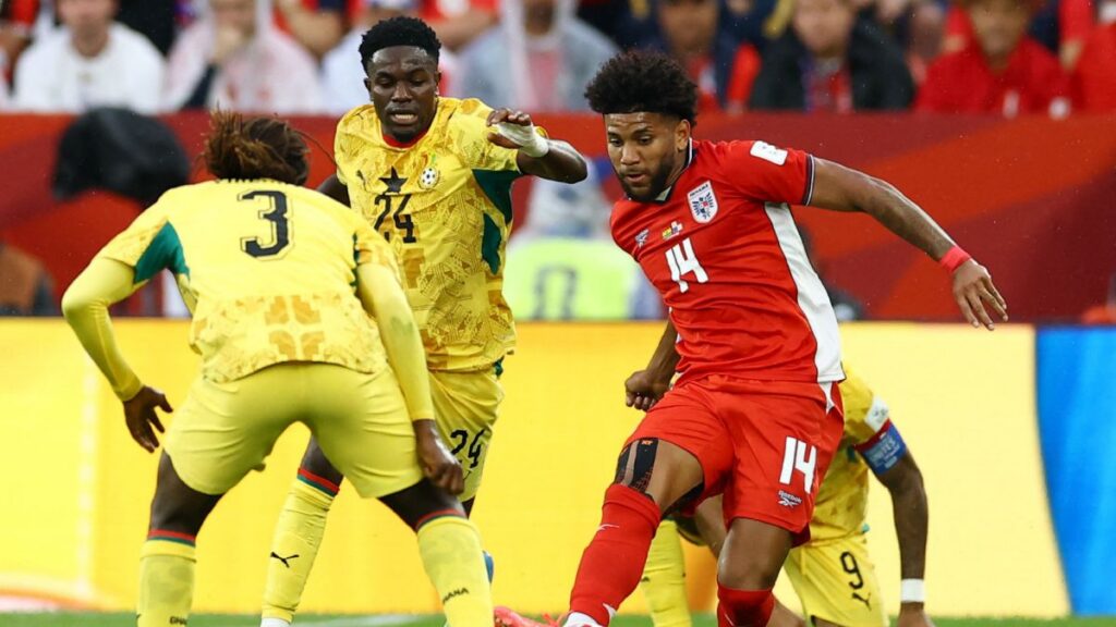 Ghana vs Panamá en vivo: Panamá no le presta el balón a Ghana