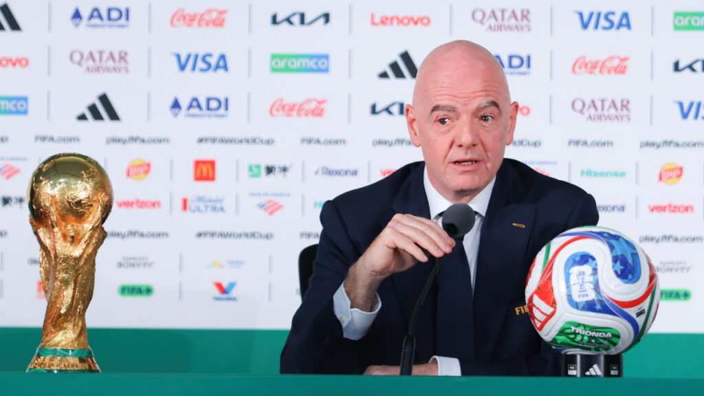 Gianni Infantino, presidente de la FIFA