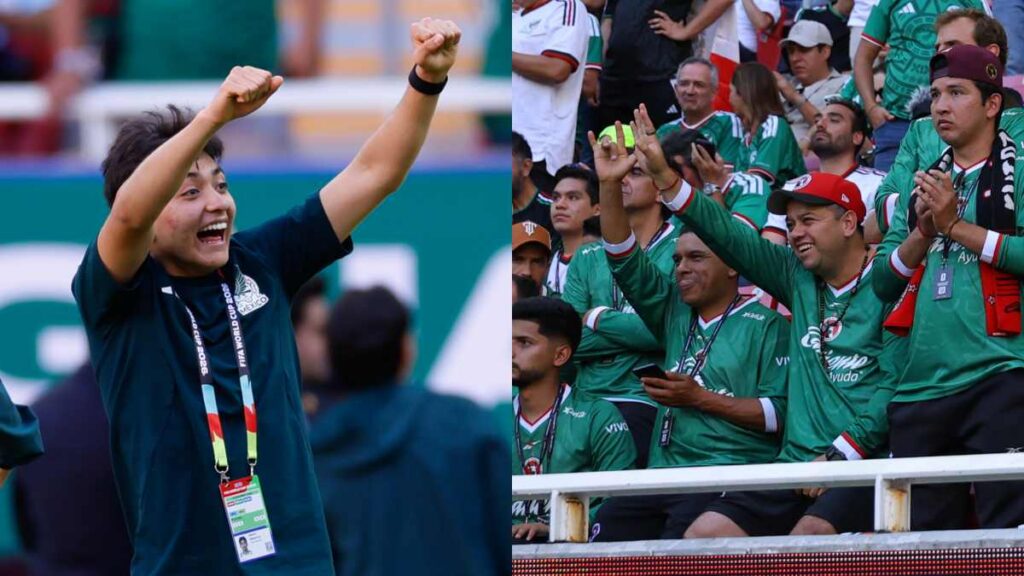 ¡Amistad es amigo! Elementos de los Xolos de Tijuana apoyan a Gil Mora en el México-Corea del Sur