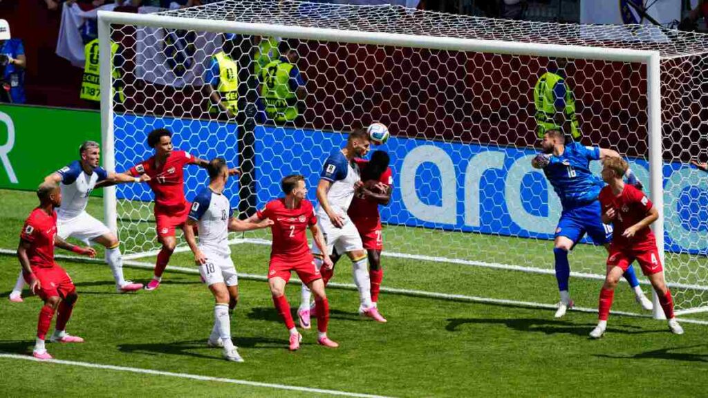 El gol de Bosnia y Herzegovina ante Canadá