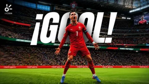¡Legendario! Cristiano Ronaldo, primer jugador en marcar en seis mundiales distintos
