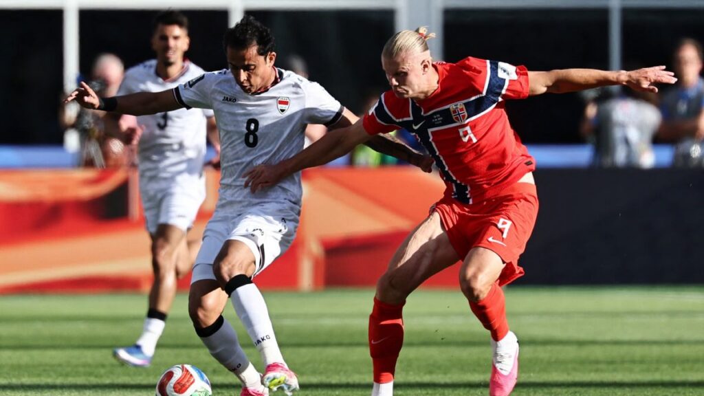 Irak vs Noruega en vivo: La intensidad de Irak mantiene a Noruega lejos del área