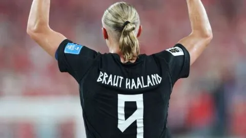 Erling Haaland convierte su primer Mundial en una colección de marcas