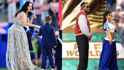 Katy Perry brilla en la ceremonia de inauguración en Los Ángeles