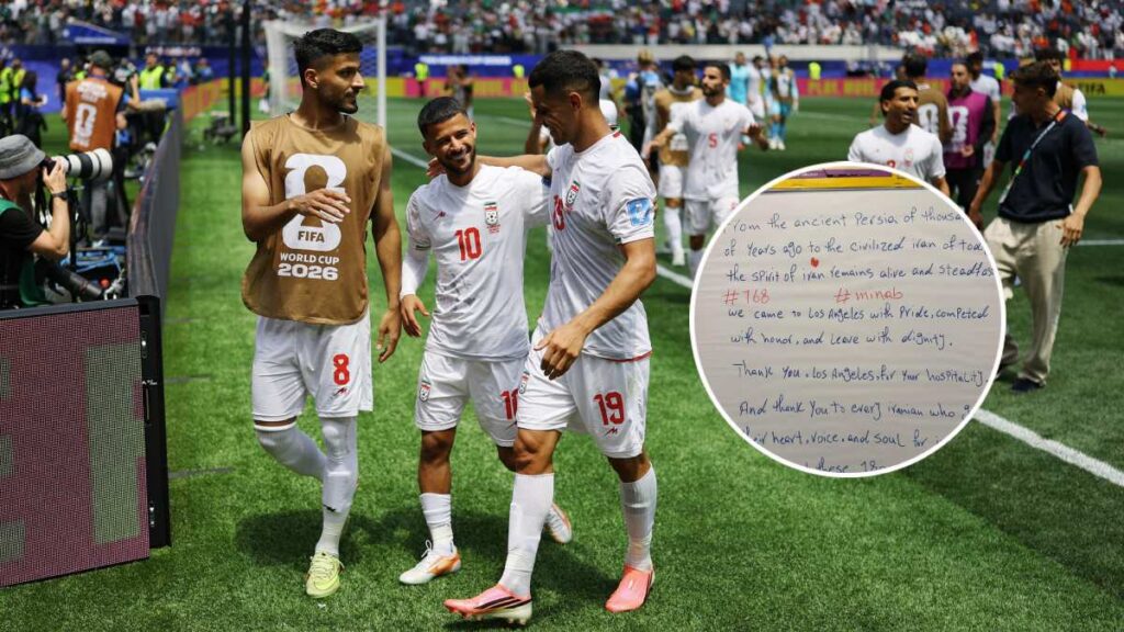 Irán conmueve al mundo: mensaje de orgullo tras empate con Bélgica.