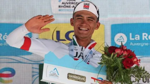 Isaac del Toro en el Tour Auvergne Rhone-Alpes 2026: resultados etapa 8 y así queda la clasificación general este 14 de junio