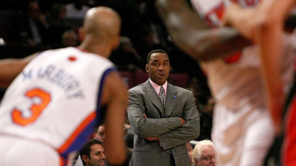 Isiah Thomas con los Knicks