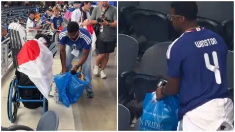 Jameis Winston se suma a la tradición japonesa de limpieza tras partido del Mundial 2026