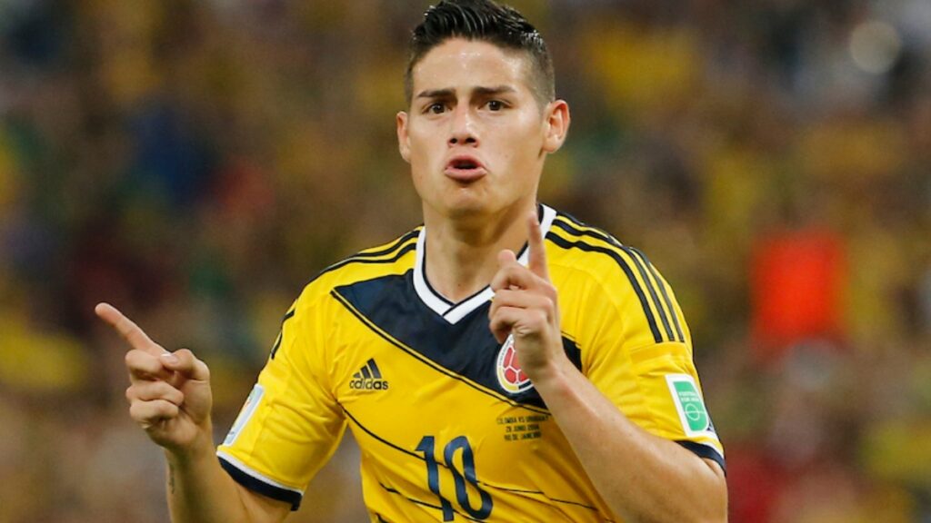 James Rodríguez en Brasil