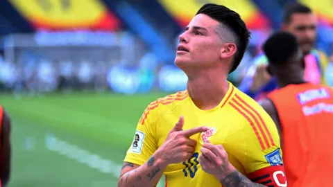Federación Colombiana de Fútbol se pronuncia tras polémica de James Rodríguez con la hija de Gustavo Petro