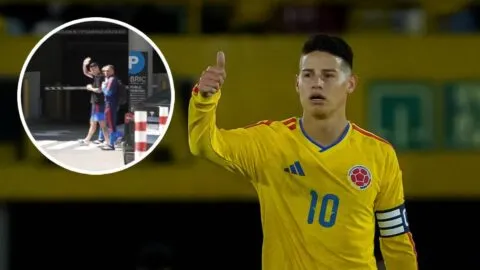 Sandalias, un café y caminata por la calle: James Rodríguez, en modo relax antes del Mundial 2026
