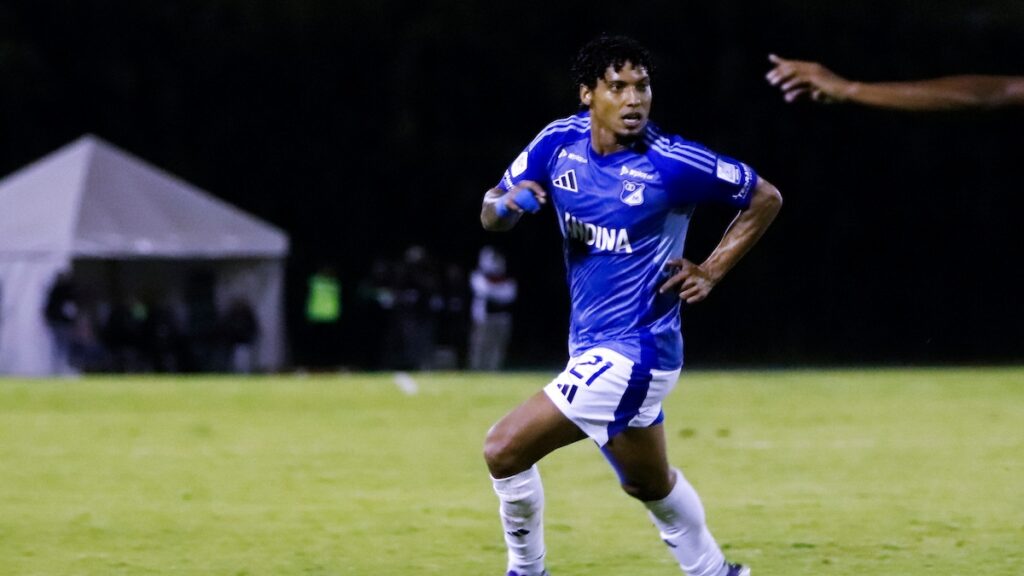 Juan Carlos Pereira, jugador de Millonarios