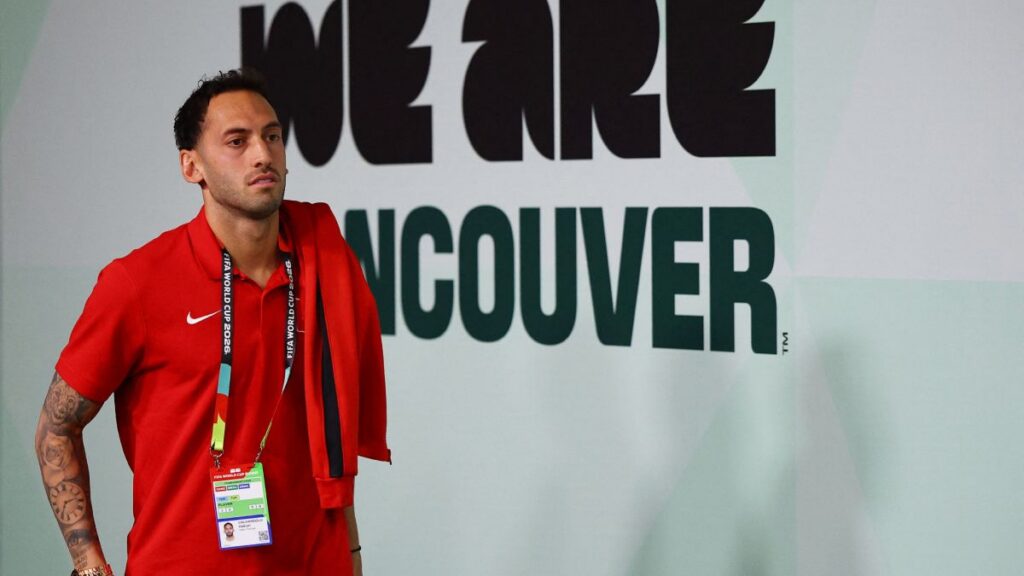 Jugador clave de Turquía: Hakan Çalhanoğlu