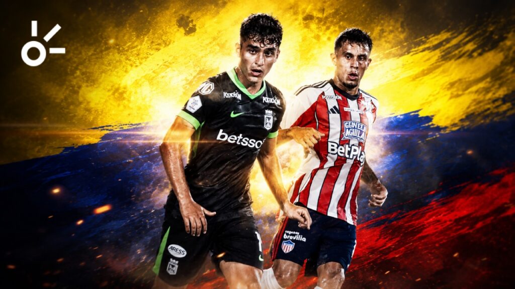 Junior vs Nacional, final de ida en la Liga BetPlay