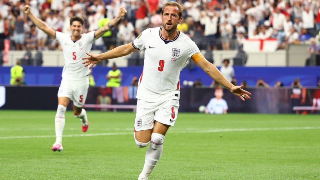 Kane marca doblete en el Inglaterra vs Croacia