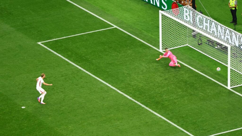 El gol de Kane ante Croacia