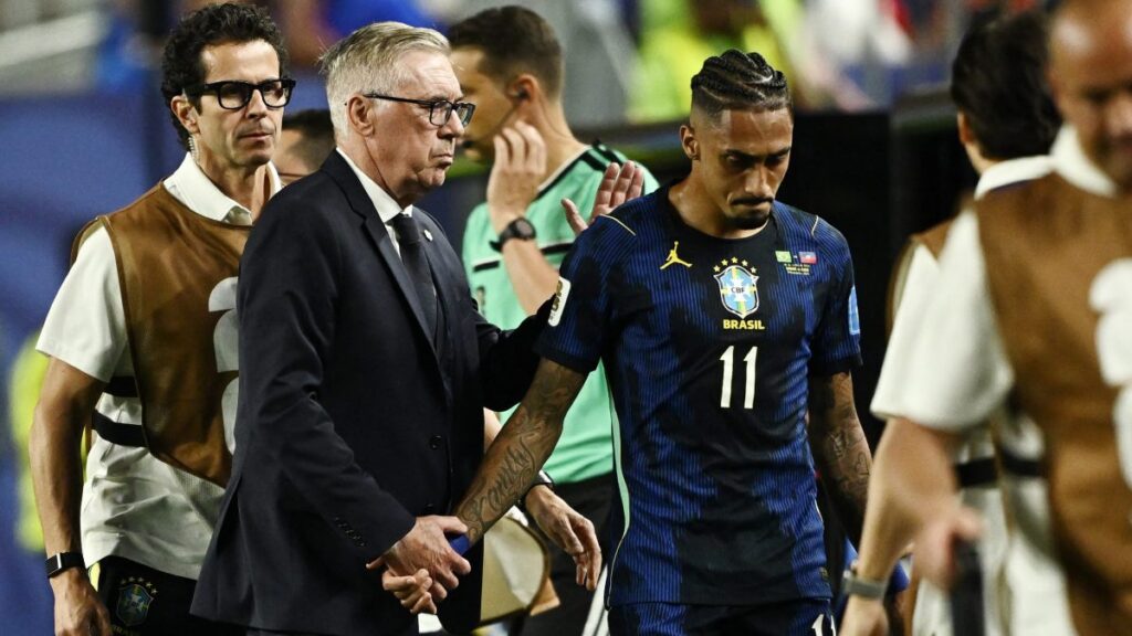Lesión de Raphinha en el Mundial 2026.