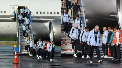 Uruguay aterriza en Cancún, sede de su campamento para el Mundial 2026