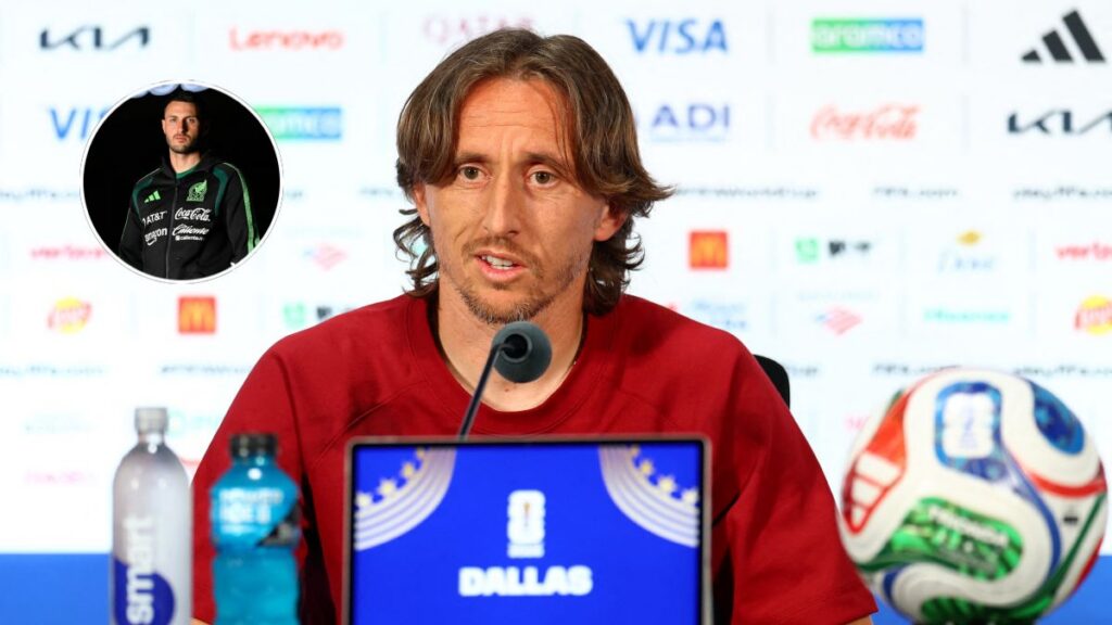 Luka Modric respalda a Santiago Gimenez: "Puede ser muy importante para México"