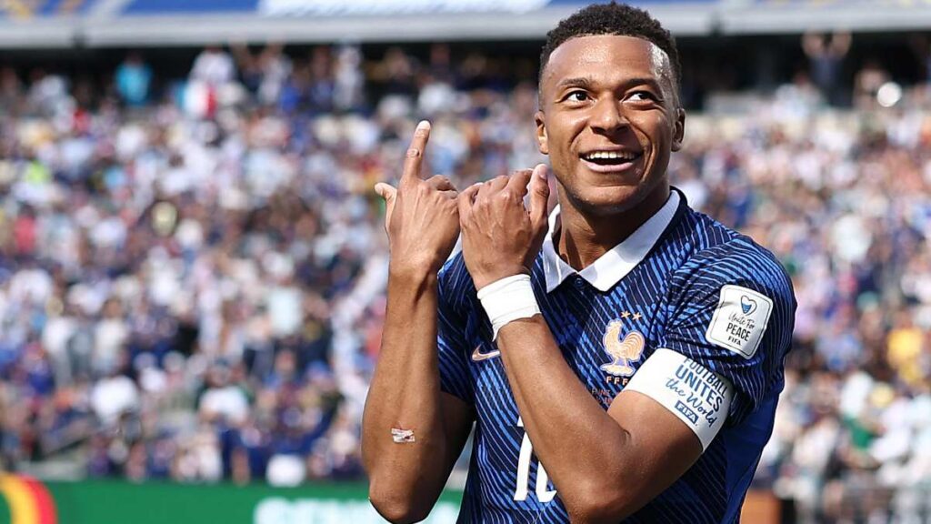 ¿Cuántos goles tiene Mbappé en los Mundiales?