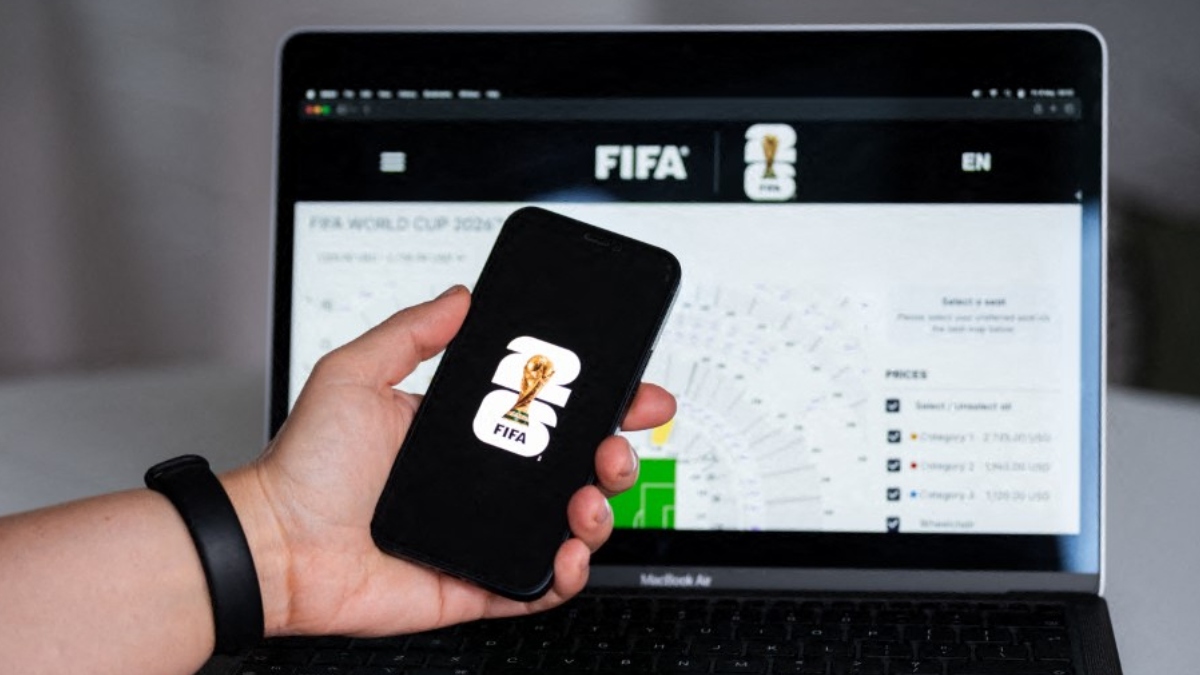 La app oficial de la FIFA es una de las preferidas. Foto: Marcin Golba / AFP
