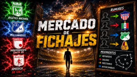 EN DIRECTO | Mercado de fichajes, Liga BetPlay Dimayor 2026-II: transferencias de jugadores en el fútbol colombiano