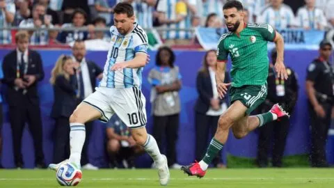 Argentina vs Argelia: ¡Messi abre el marcador con un golazo!