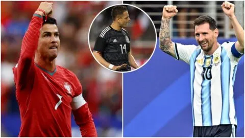 Chicharito Hernández cambia el eterno debate de la rivalidad entre Cristiano y Messi: “¿Qué historia te inspira más?”