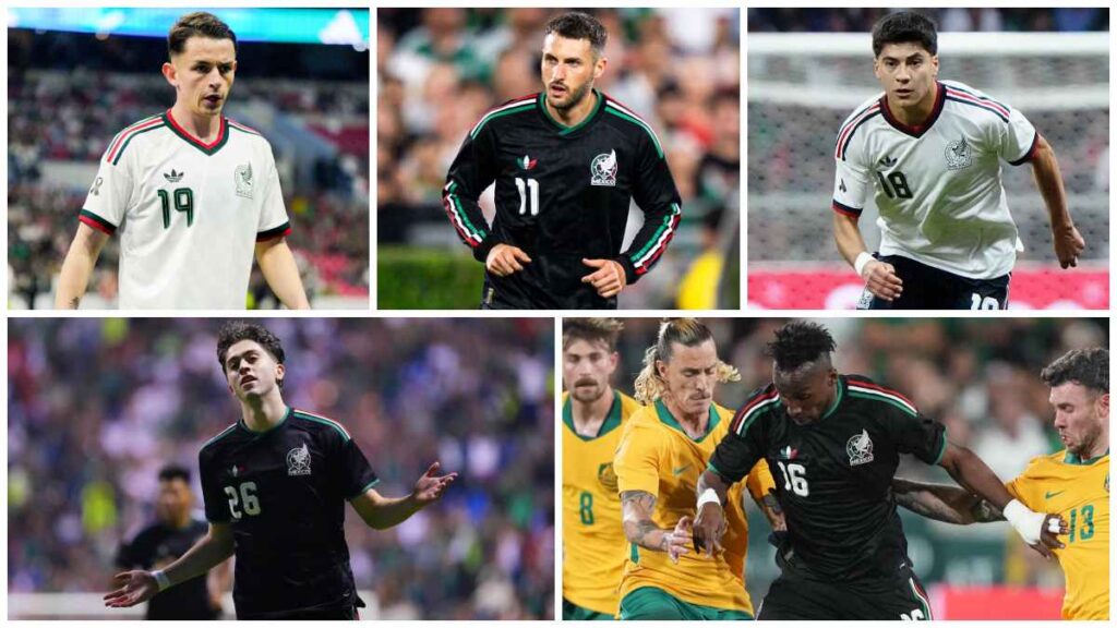 Gimenez, Quiñones, Vargas, Fidalgo y Gutiérrez nacieron fuera de México e irán al Mundial con la selección mexicana