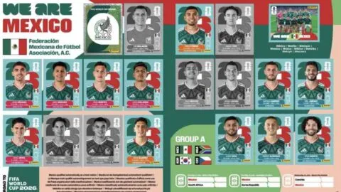 Panini del Mundial 2026: ¿Quiénes faltan y quiénes sobran en la selección de México del álbum de la Copa de Mundo?
