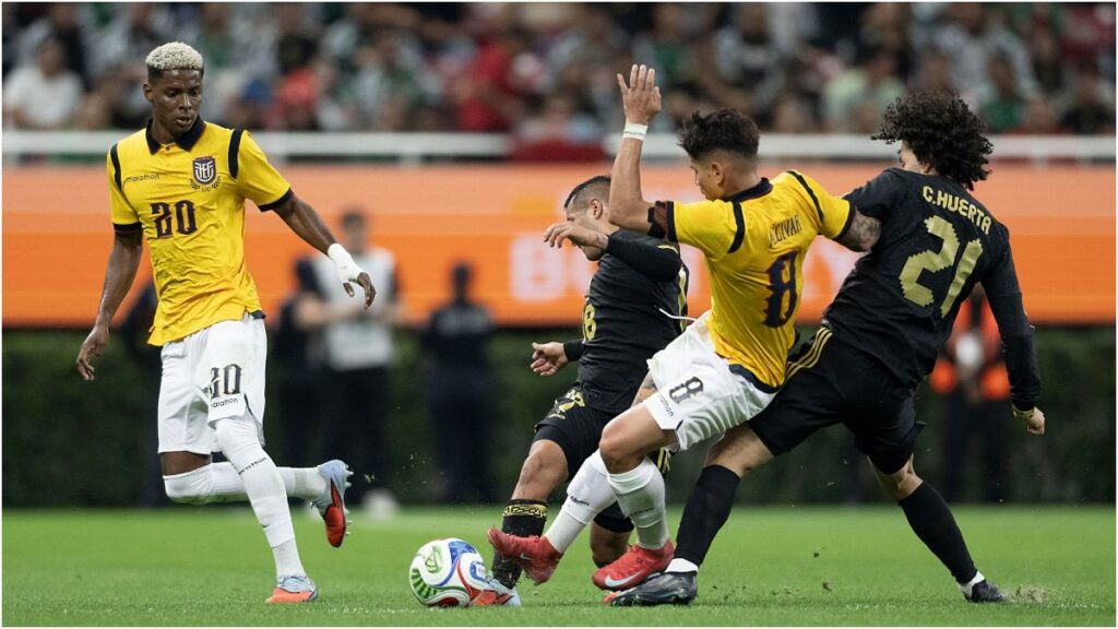 El dato histórico: solo Ecuador ha perdido ante México en Copas del Mundo.