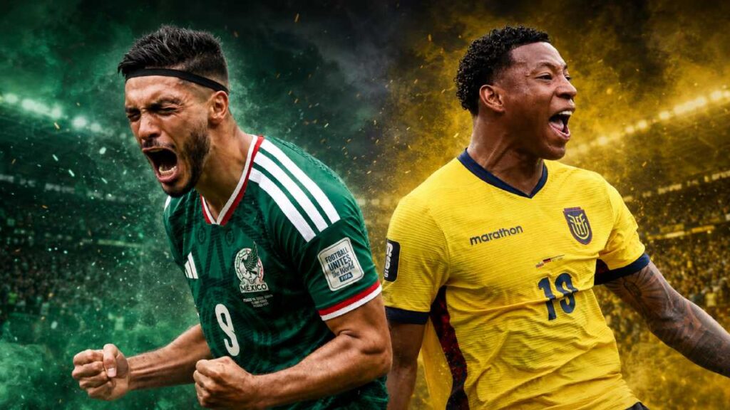 México vs Ecuador, por el boleto a octavos de final del Mundial 2026