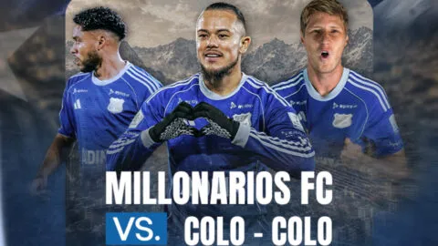 Millonarios celebrará su 80° cumpleaños con partido contra Colo-Colo de Chile